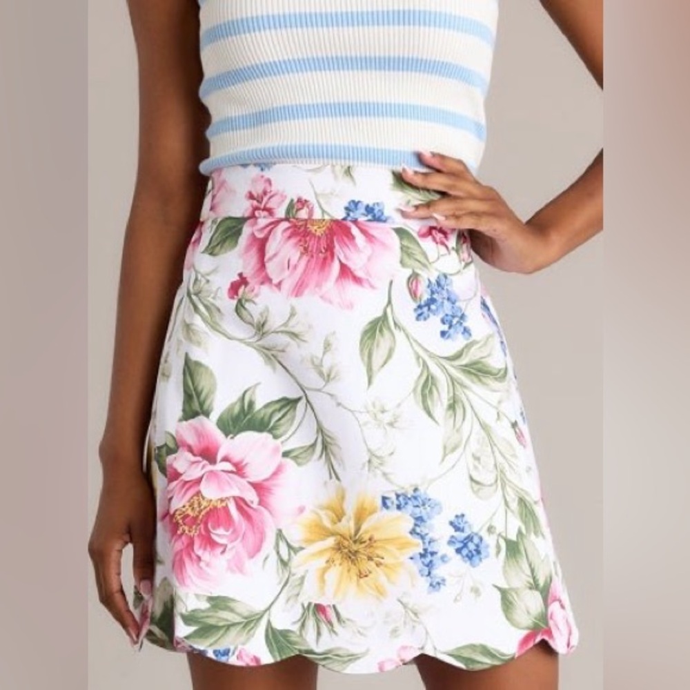 Prosperina Margot Scallop Skirt